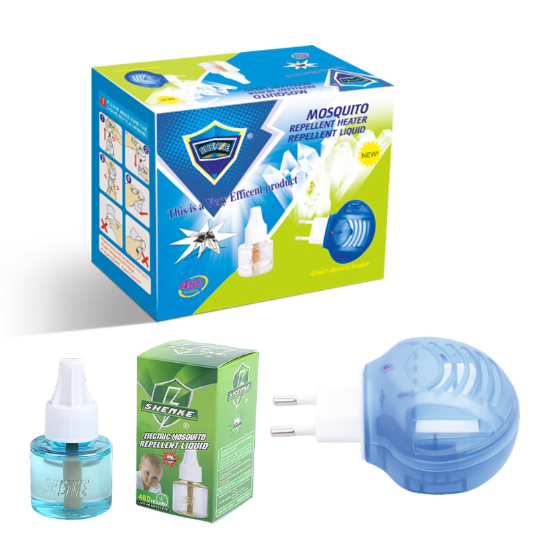 Set de l&iacute;quido repelente de mosquitos el&eacute;ctrico